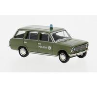 BREKINA 22428 Scala HO Fiat 124 Familiare 1966 Polizia