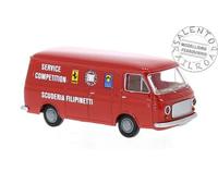 1/87 Modellino Furgone Fiat 238 Scuderia Filipinetti Assistenza Rally Brekina