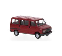 BREKINA 34907 Citroen C25 Bus, rosso scuro 1982 Scala H0 1:87