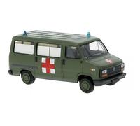 BREKINA 34912 - Fiat Ducato ambulanza Militare, 1982 Scala H0 1:87