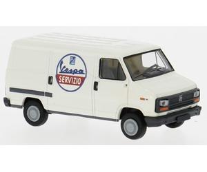 BREKINA 34930 Scala HO Fiat Ducato bianco 1982 Servizio Vespa