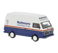 Brekina 34953 VW LT Furgone Alto, 1975, Rothmans-Porsche, HO, Nuovo 2025