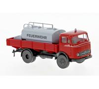 BREKINA 48047 Mercedes LP 328 Cassone Con Aufsatz-Tank 1960, Pompieri Nuovo 2022