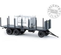 BREKINA 58420 camion Fiat 690 Millepiedi con cassone isotermico colore blu in sc