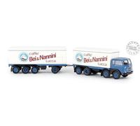 BREKINA 58427 Fiat 690 Millepiedi con rimorchio CAFFE' BEI & NANNINI LUCCA 1:87