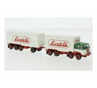 BREKINA 58438 Fiat 690 Millepiedi autocarro con rimorchio ''Locatelli'' HO 1:87