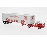Brekina 85883 Mack B 61 Rimorchio, 1953, Santa Fe, H0, Nuovo 2025