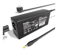 Brekiya Alimentatore di rete 19V 65W per monitor LCD Acer S201HL S202HL S220HQL S230HL S240HL G226HQL G236HL G246HL H236HL SA230, Aspire E15 N15Q1 N16Q1 2 E5. Caricatore per computer portatile R3