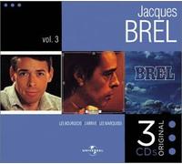 Brel, Jacques - Coffret 3 CD Jacques Brel volume 3 : Les Bourgeois / J'arrive / Les Marquises
