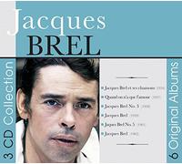 Brel Jacques - Jacq. Brel - 6 Original Albums (3Cd)Dgp