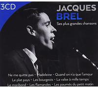 BREL, JACQUES - SES PLUS GRANDES CHANSONS (3 CD)