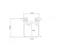 BREMBO 07.B315.77 Kit pastiglie freno per elevate prestazioni per BMW,BMW (BRILL