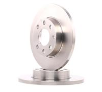COPPIA DISCHI FRENO ANT BREMBO OPEL KADETT D 1.6 D 40KW 82>84 08447510