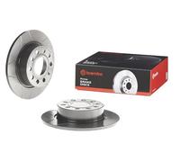 Disco freno BREMBO 8950275 posteriore, fessura, pieno, 1 Pezzo