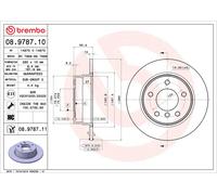 BREMBO 08.9787.11 Discofreno BMW BRAND NEW