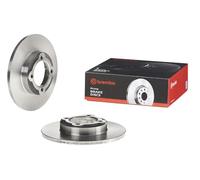 2x Disco freno pieno 08.A151.10 BREMBO per DAIHATSU CUORE II CUORE IV