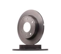 2x Disco freno pieno 08.A607.11 BREMBO per SMART MITSUBISHI