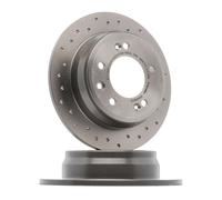 BREMBO disco freno 08.A869.1X pieno diametro 262 spessore 10 mm 5 fori