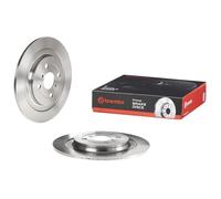 BREMBO disco freno 08.B044.10 pieno diametro 278 spessore 9 mm 4 fori