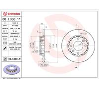 BREMBO Discofreno 08E88811