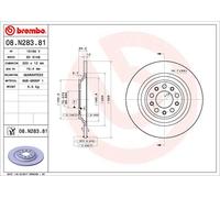 BREMBO Discofreno 08N28381