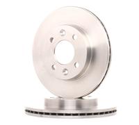 COPPIA DISCHI FRENO ANT BREMBO RENAULT 11 1.4 Turbo 77KW 84>86 09314814