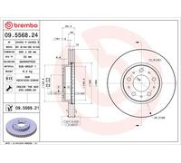 BREMBO 09.5568.21 Discofreno VOLVO BRAND NEW