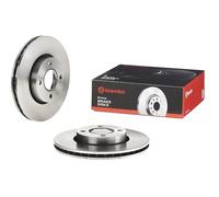 COPPIA DISCHI FRENO ANT BREMBO FORD COUGAR 2.5 V6 24V 125KW 98>01 09676610