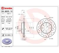 BREMBO Disco freno