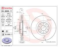 BREMBO 09.8689.11 Discofreno AUDI BRAND NEW