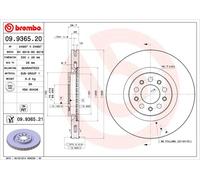 Disco freno BREMBO 9936521 anteriore, ventilato, 1 Pezzo