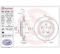 BREMBO 09.9738.11 Discofreno MERCEDES-BENZ BRAND NEW