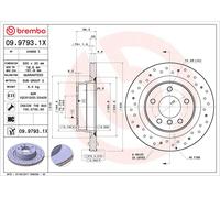 BREMBO 09.9793.1X Discofreno BMW BRAND NEW