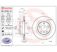BREMBO 09.9793.21 Discofreno BMW BRAND NEW