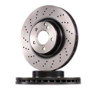 Brembo 09.9825.11 - Disco Freno con Verniciatura UV (Set di 1) - Anteriore