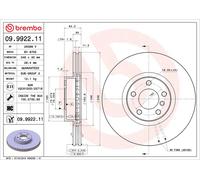 BREMBO 09.9922.11 Discofreno BMW BRAND NEW