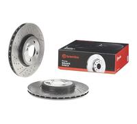 Brembo 09.A047.21 - Disco Freno con Verniciatura UV (Set di 2) - Anteriore