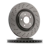 Disco freno BREMBO 09A73111 anteriore, ventilato, altamente carbonizzato, 1 pezzo