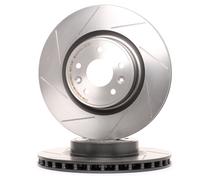 Disco freno BREMBO 09A75221 anteriore, ventilato, fessura, altamente carbonizzato, 1 pezzo