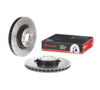 Disco freno BREMBO 09A81711 anteriore, ventilato, altamente carbonizzato, 1 Pezzo