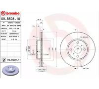 Brembo Disco Freno 09B50811