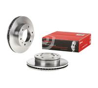 COPPIA DISCHI FRENO ANT BREMBO FORD RANGER 2.5 TDCi 4x4 105KW 06>12 09B62210