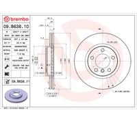 BREMBO 09.B638.11 Discofreno MINI BRAND NEW