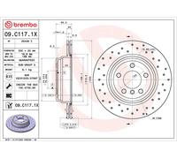BREMBO Discofreno 09C1171X