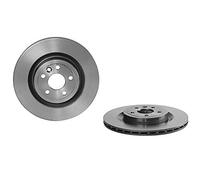 COPPIA DISCHI FRENO POST BREMBO JAGUAR F-PACE 2.0 Ti4 221KW 17> 09C20911