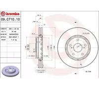 BREMBO 09.C710.11 Disco freno