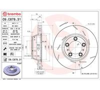 BREMBO 09.C878.31 Discofreno PORSCHE BRAND NEW