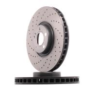 Disco freno BREMBO 09D52413 anteriore, ventilato, altamente carbonizzato, 1 Pezzo