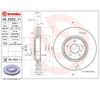 BREMBO 09.E522.11 Disco freno per INFINITI