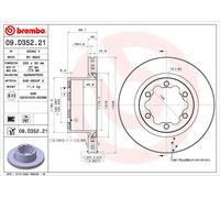 BREMBO 2x Dischi Ø 325 Ventilazione Interna per VW Crafter Bus Man Tge Scatola